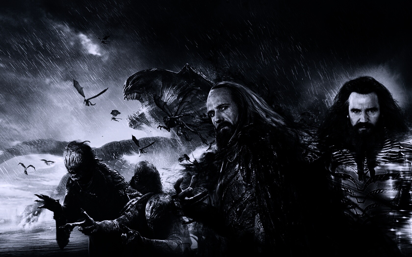 Зевс и Аид из фильма Битва Титанов обои