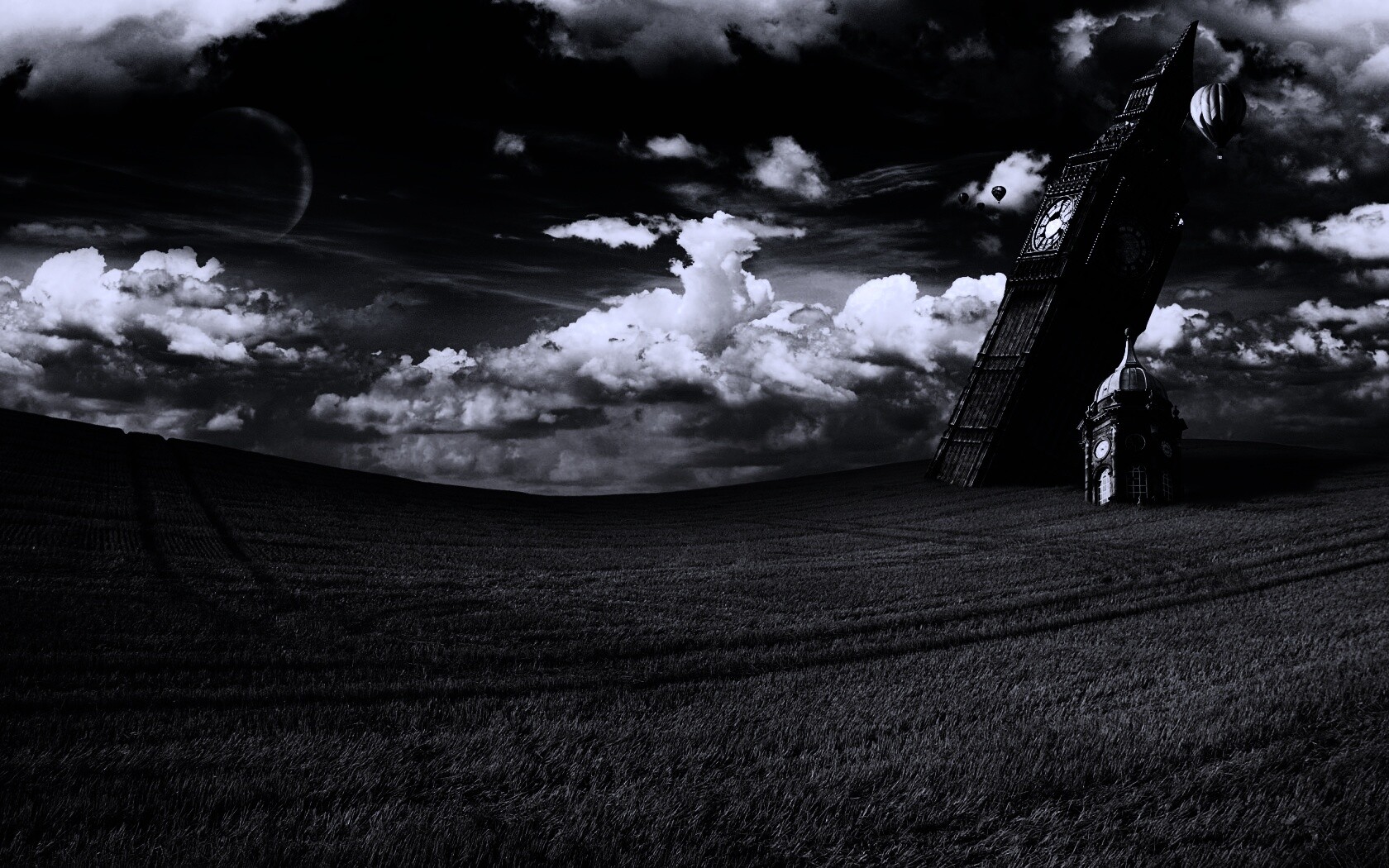 Лондон через тысячи лет обои