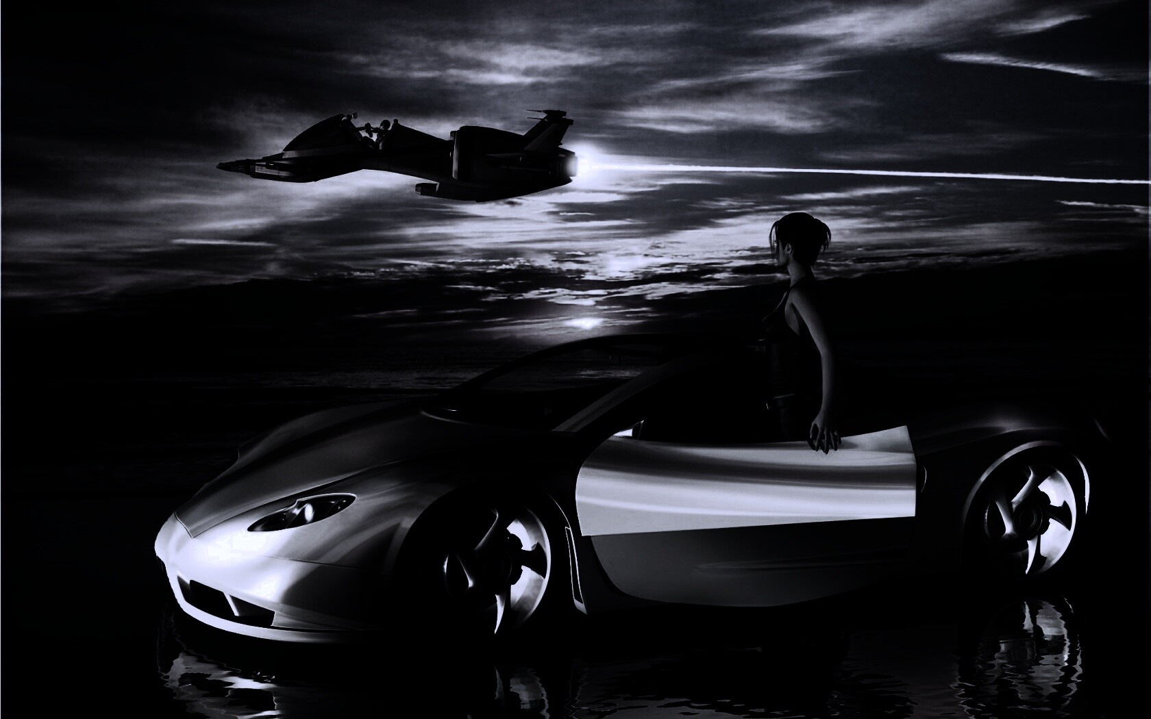 Транспорт будущего обои