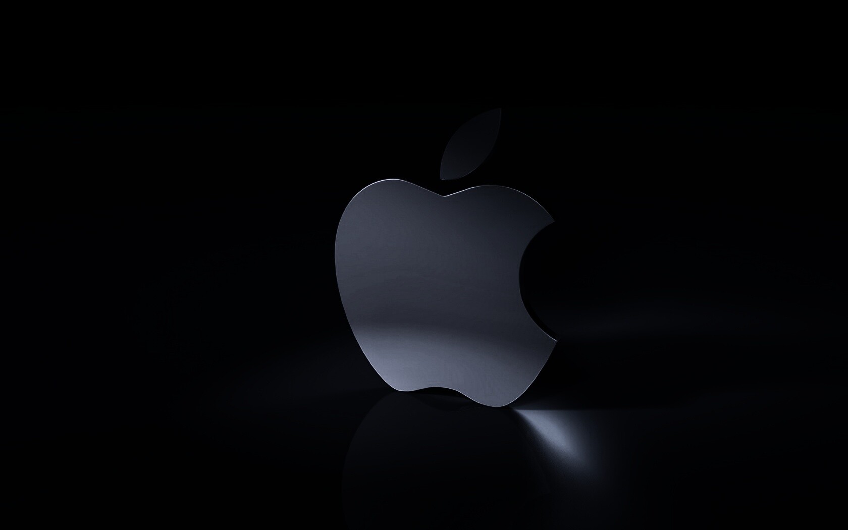 3D логотип Apple обои