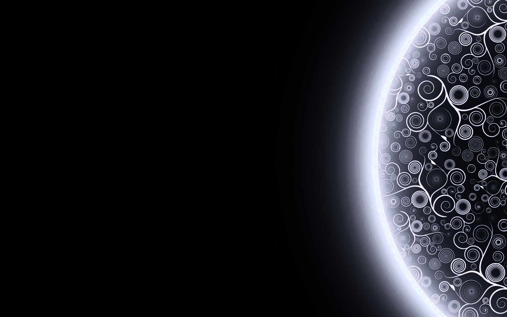 Планета из узоров обои