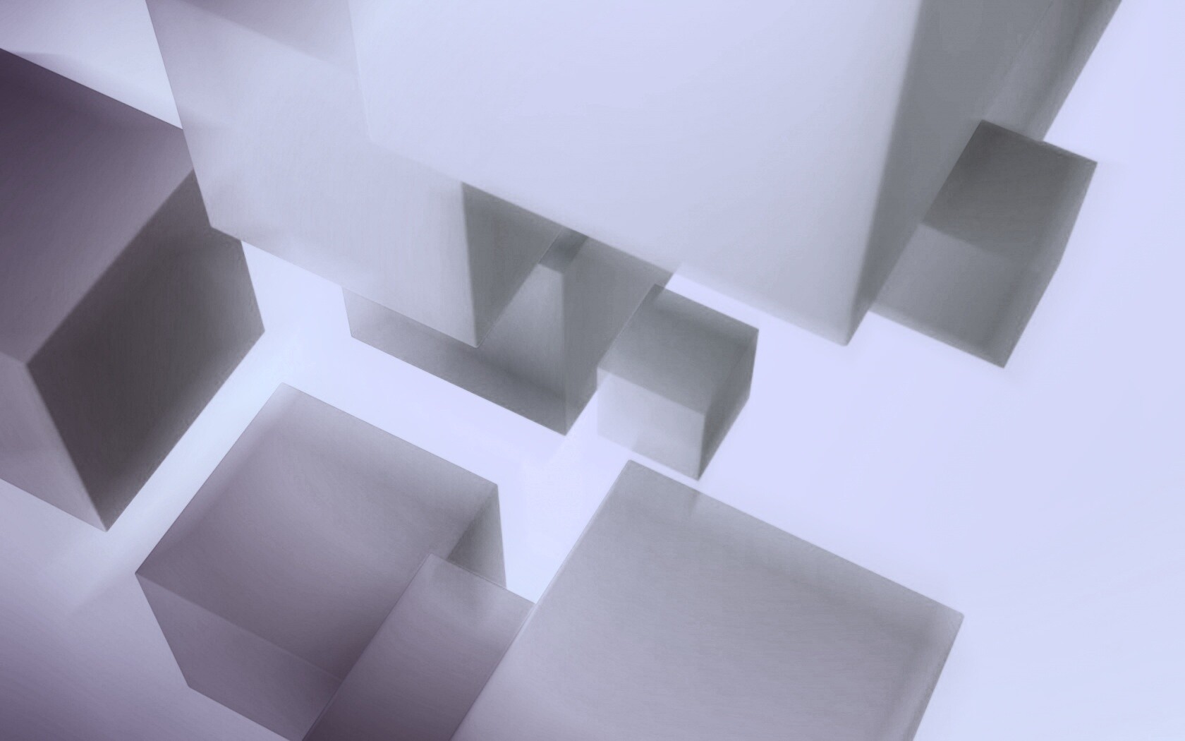 Розовые и желтые кубики обои