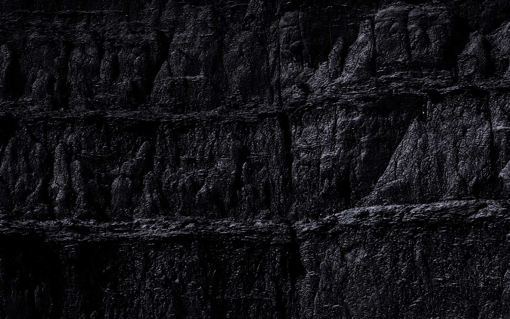 Скалистый обрыв обои