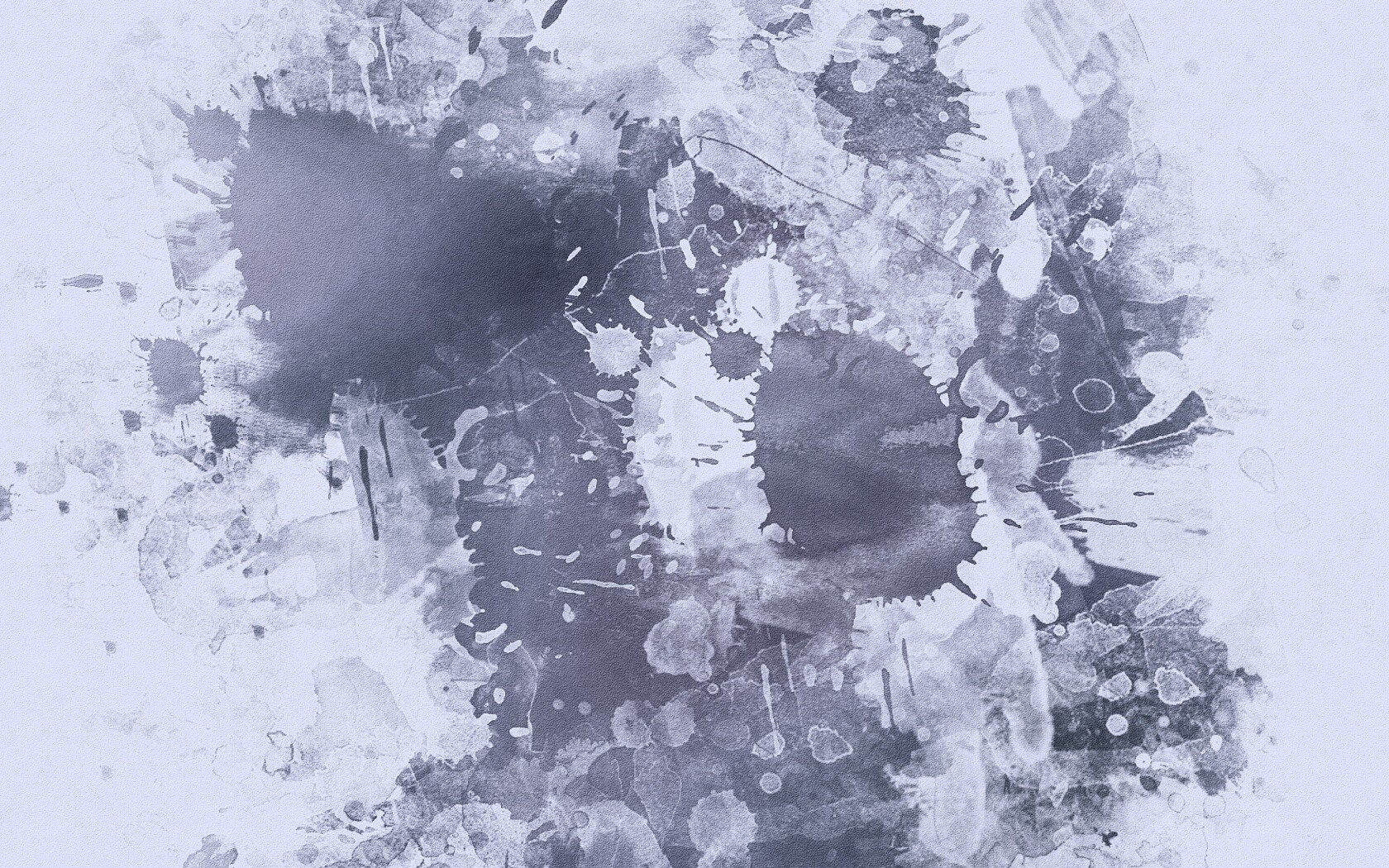 Синие и фиолетовые кляксы обои