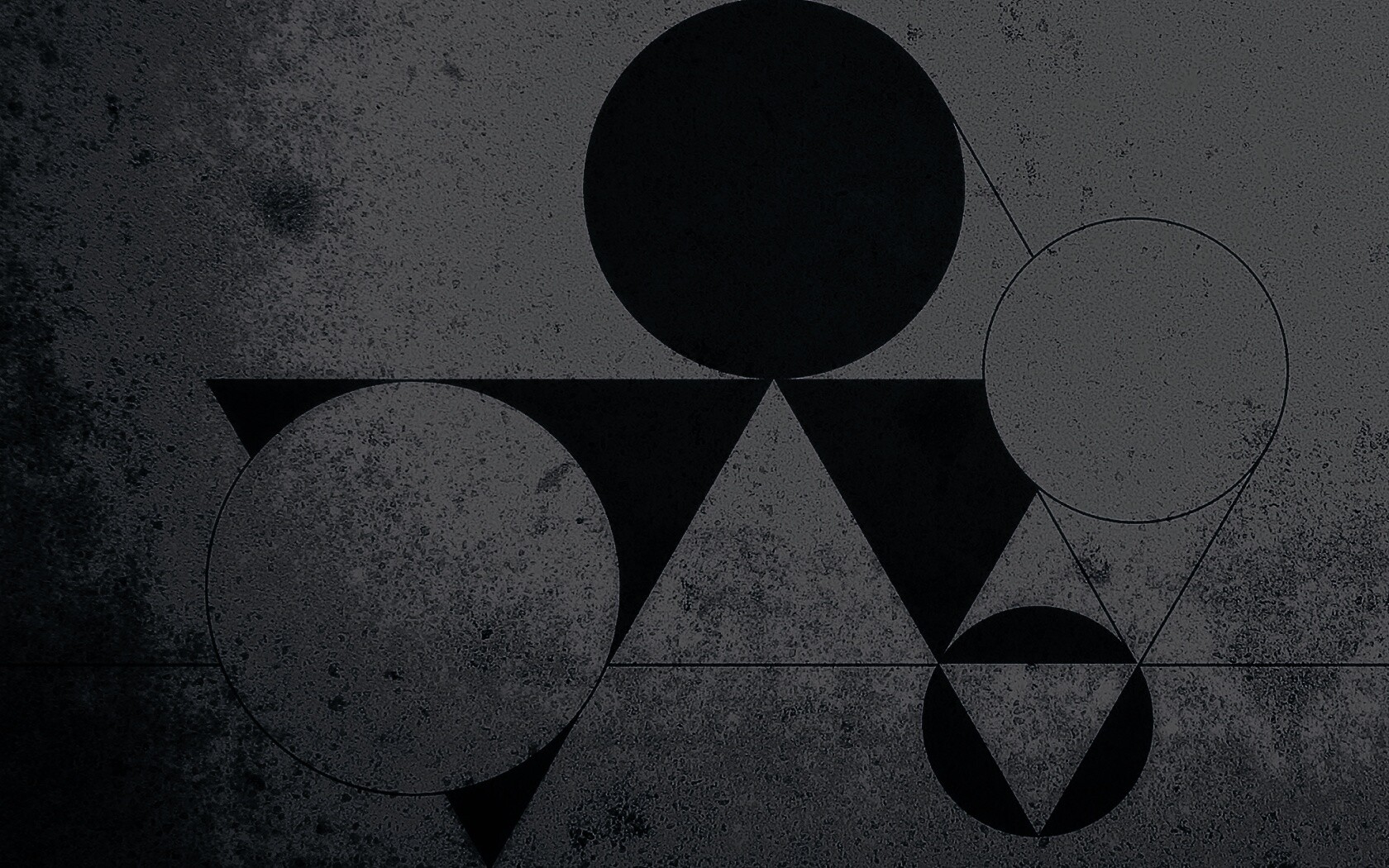 Структура из геометрических фигур обои