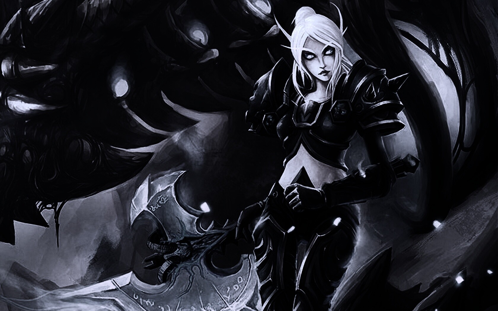 Героиня MMORPG обои