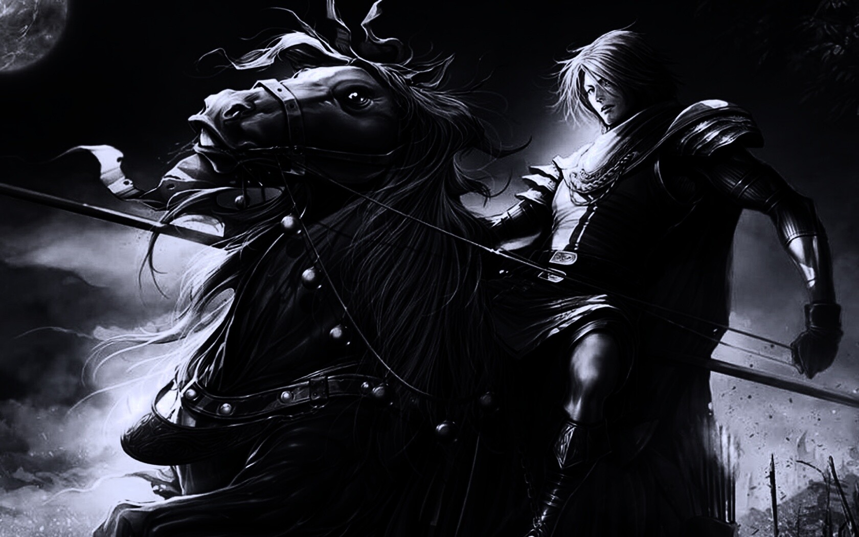 Рыцарь с копьем обои