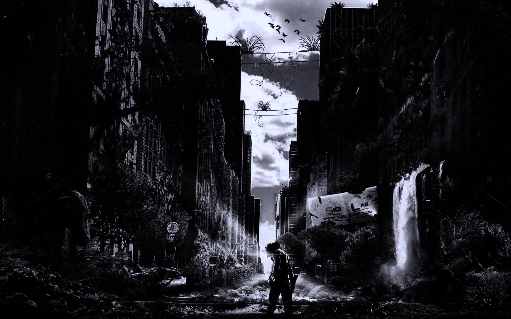 Постапокалиптический мир обои