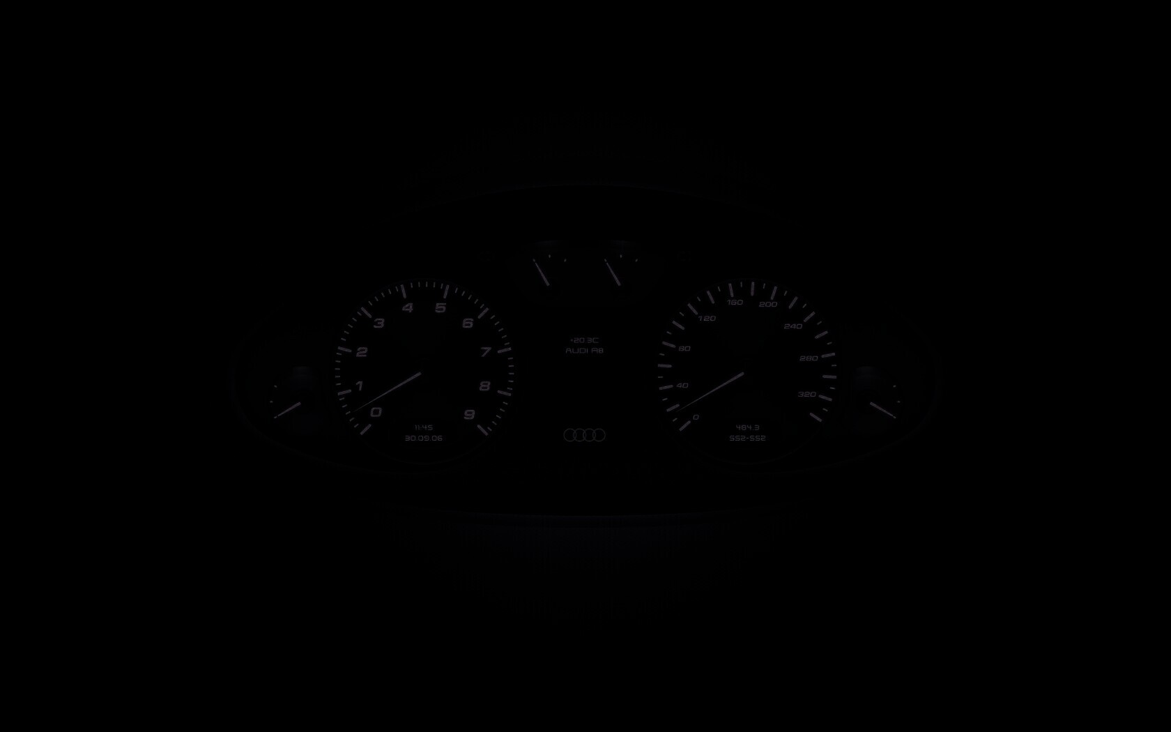 Приборная панель Audi обои