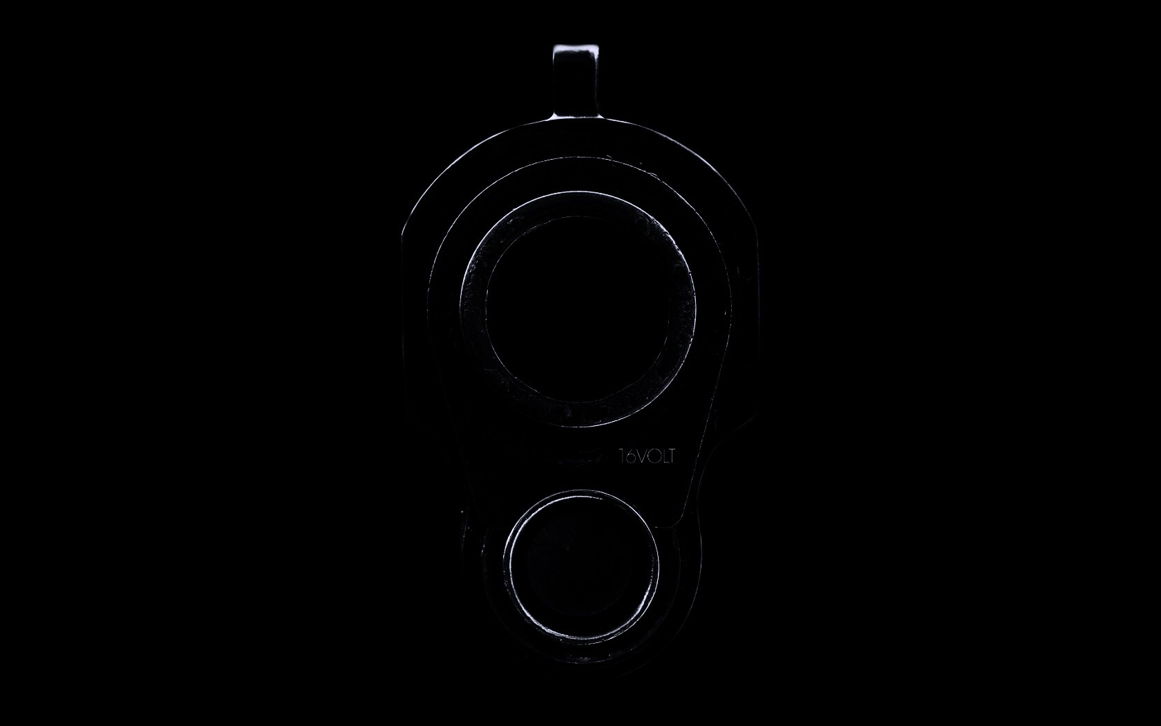 Дуло пистолета обои