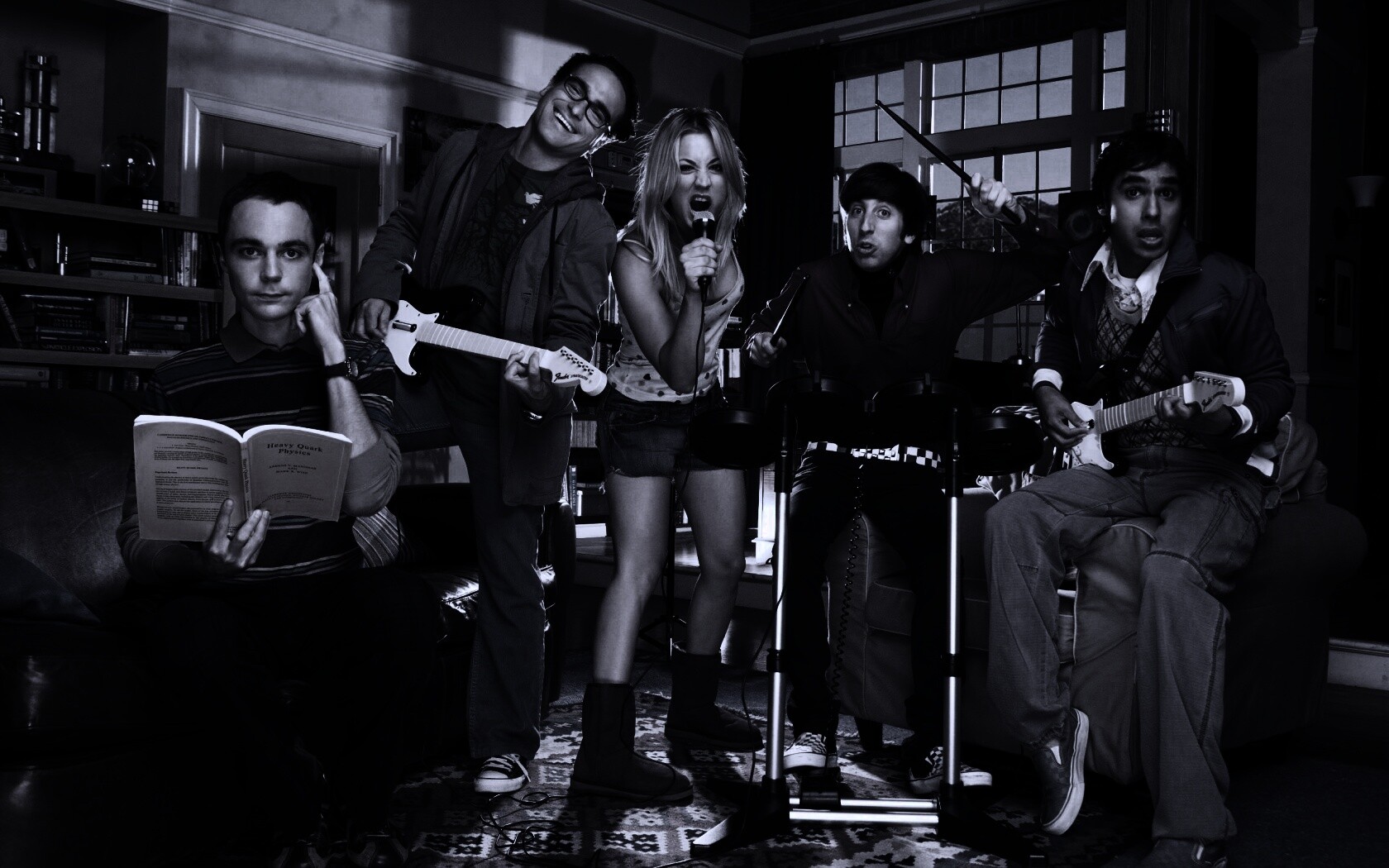 Теория большого взрыва обои