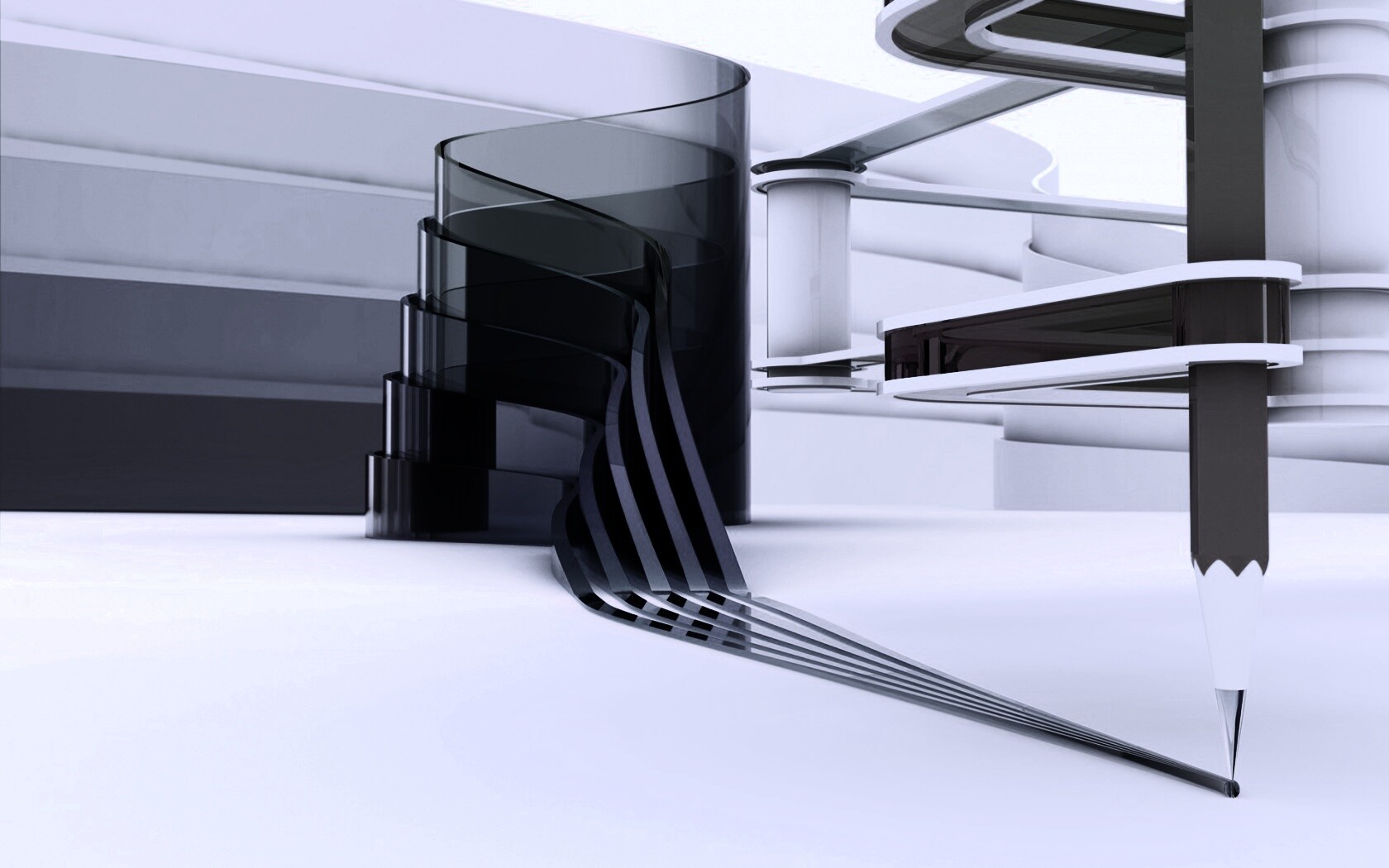 Фантазия карандаша обои