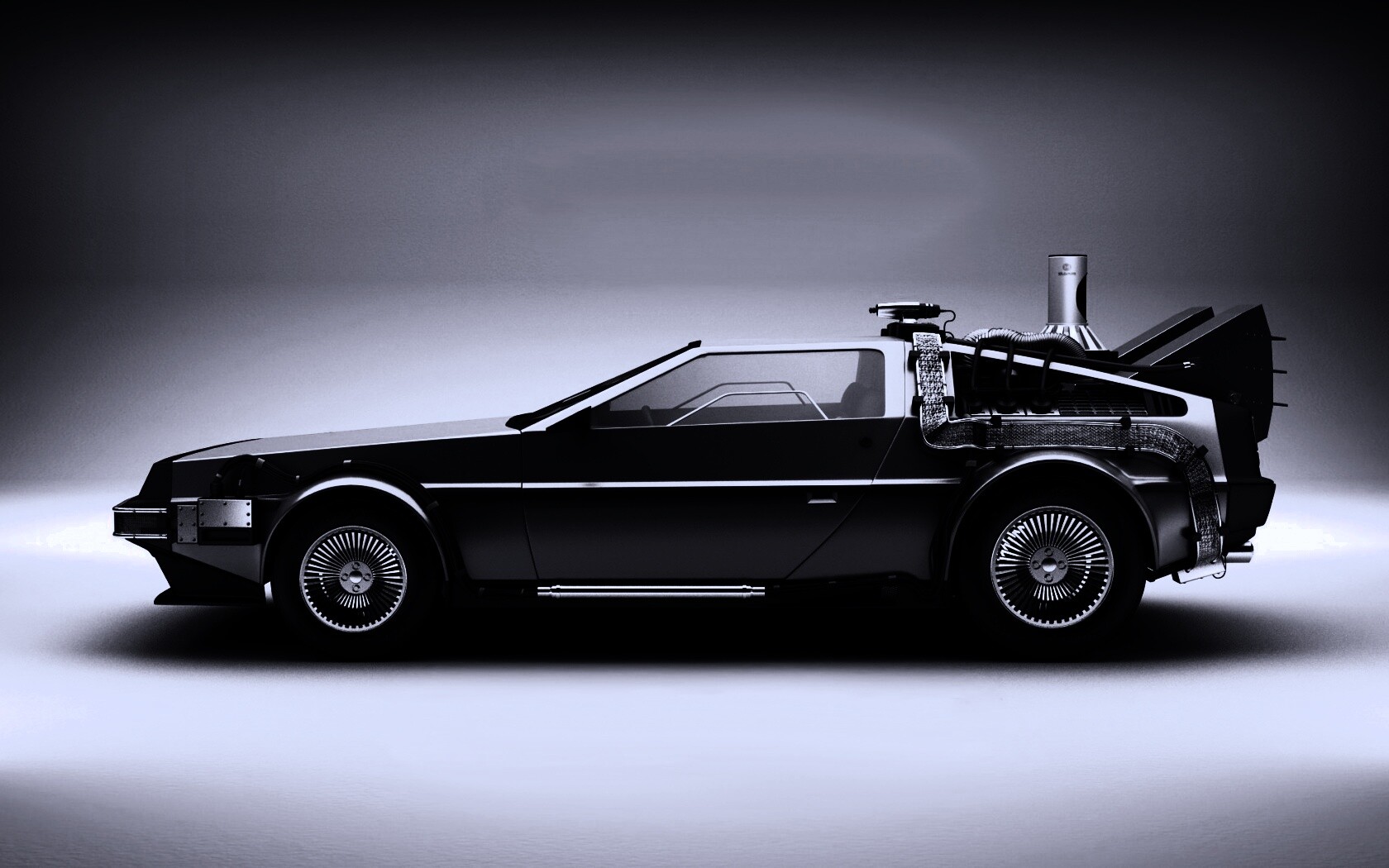 DeLorean машина времени обои