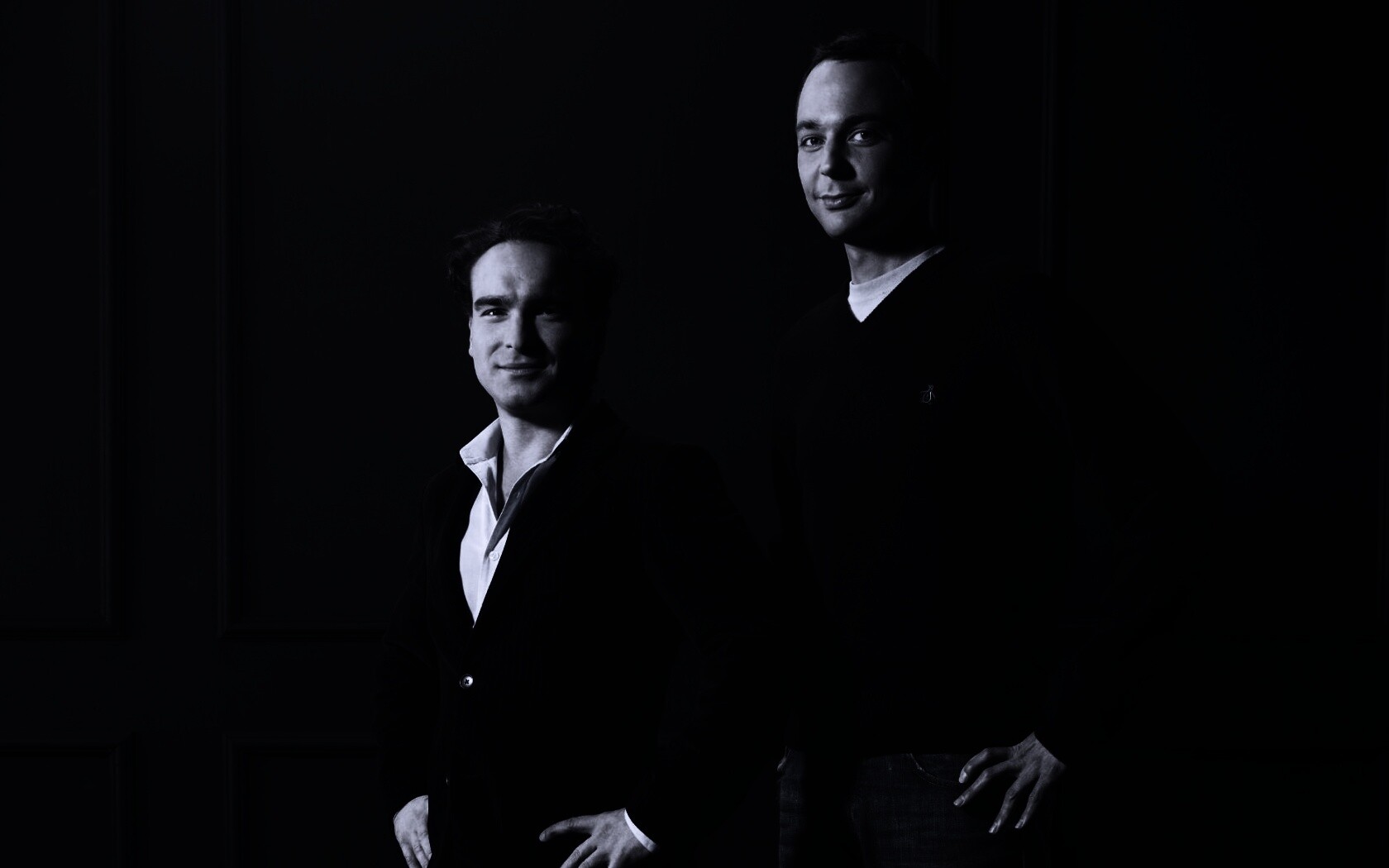 Джонни Галаки и Джим Парсонс обои