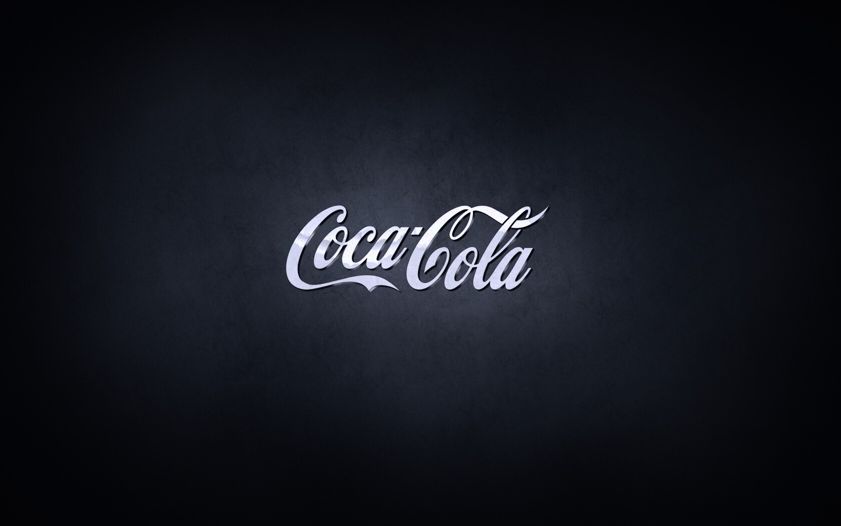 Синий логотип Coca-Cola обои