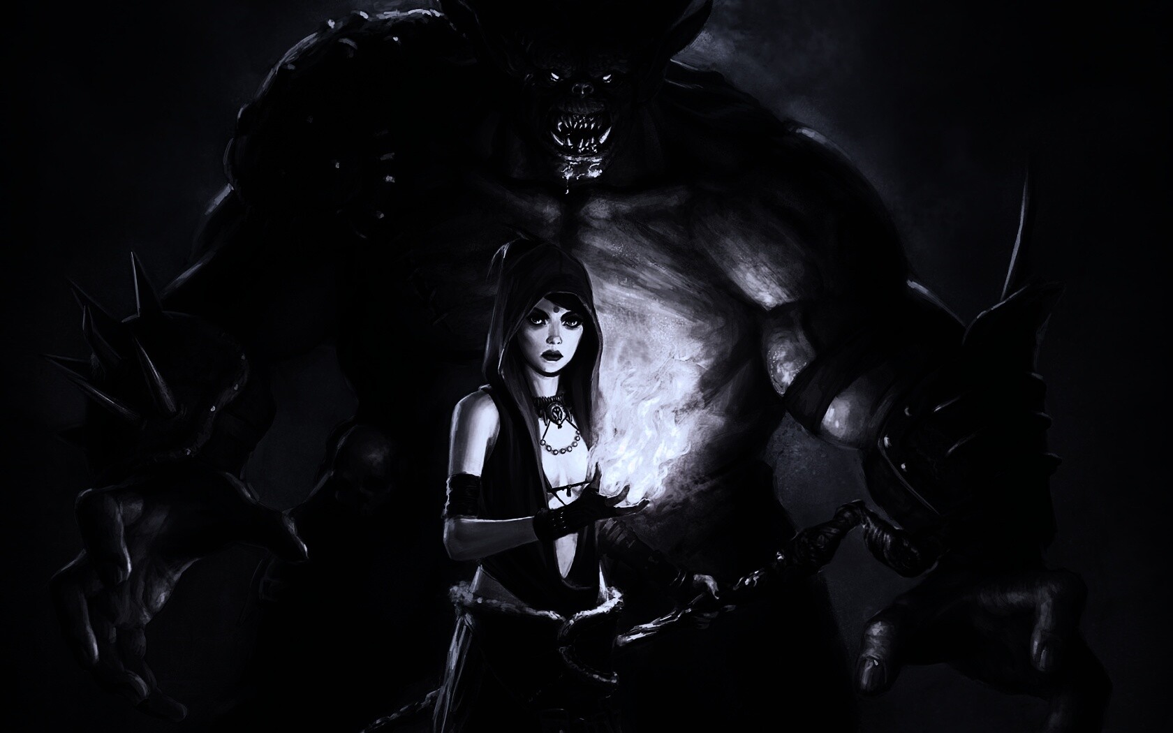 Морриган и порождение зла обои