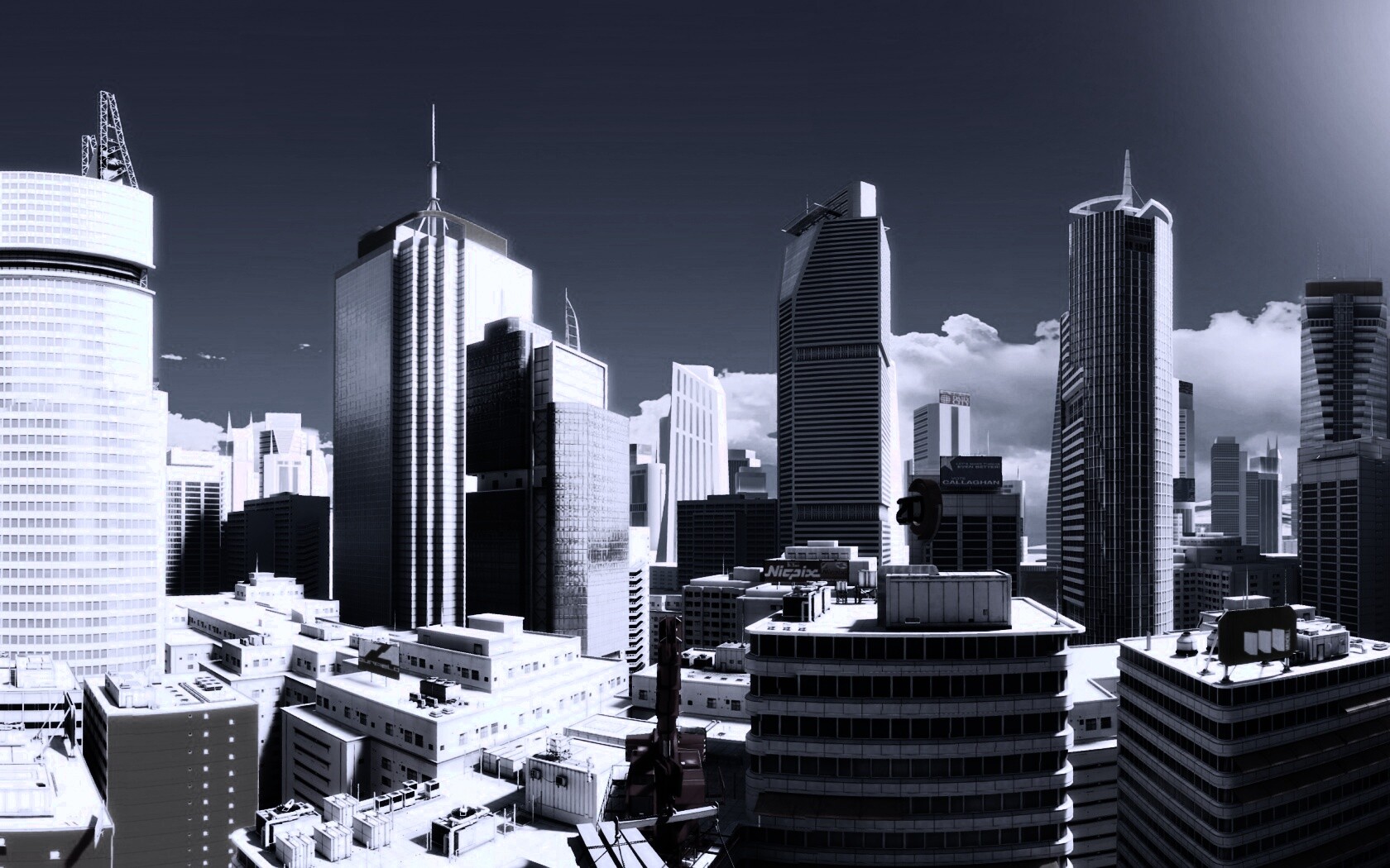 Город Mirrors Edge обои