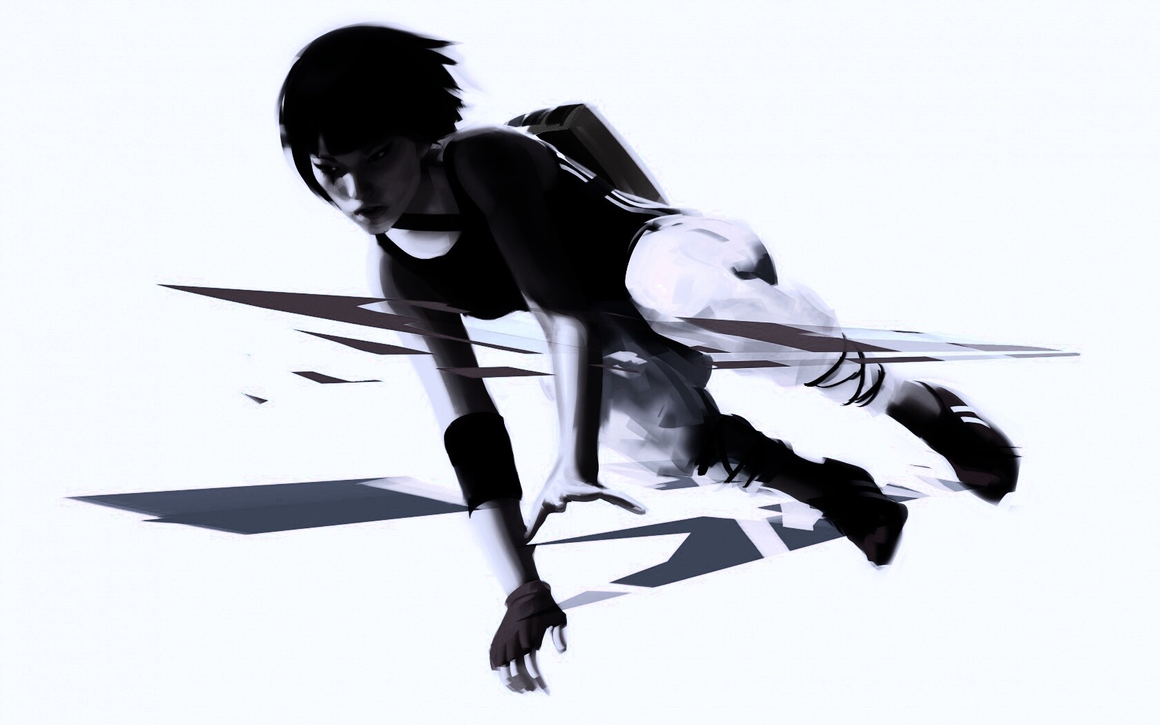 Фейт в прыжке обои