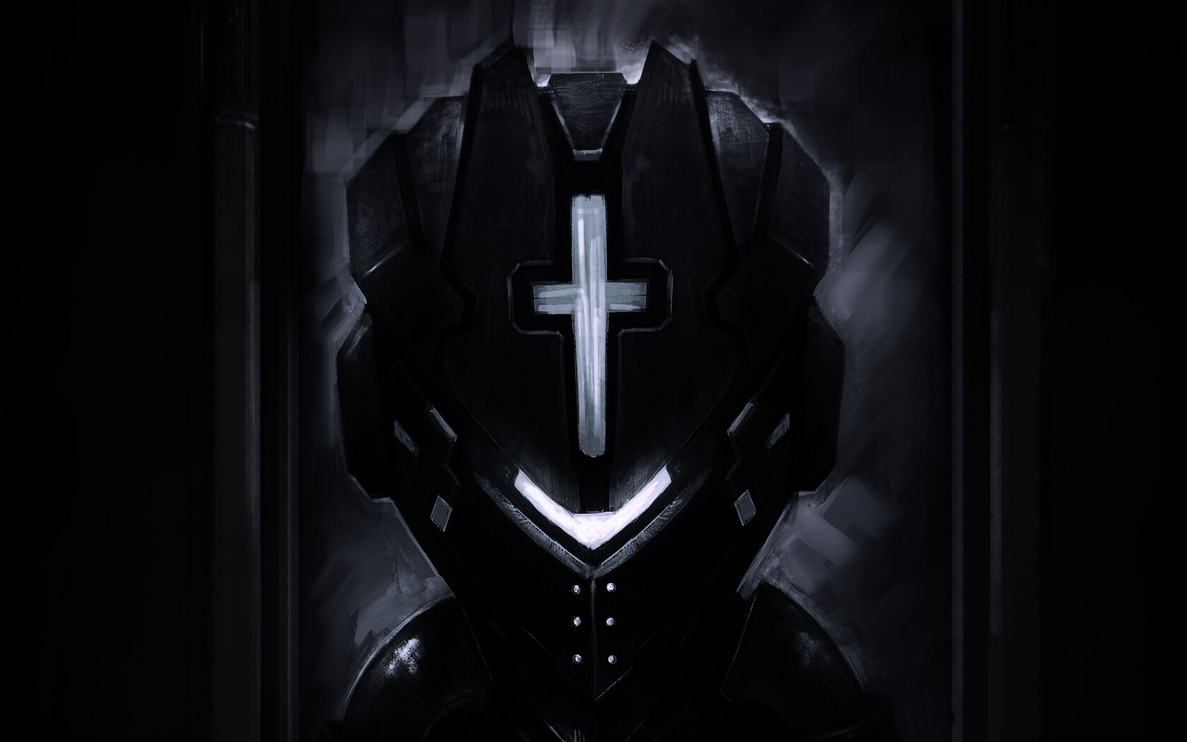 Рыцарь в стиле Dead Space обои