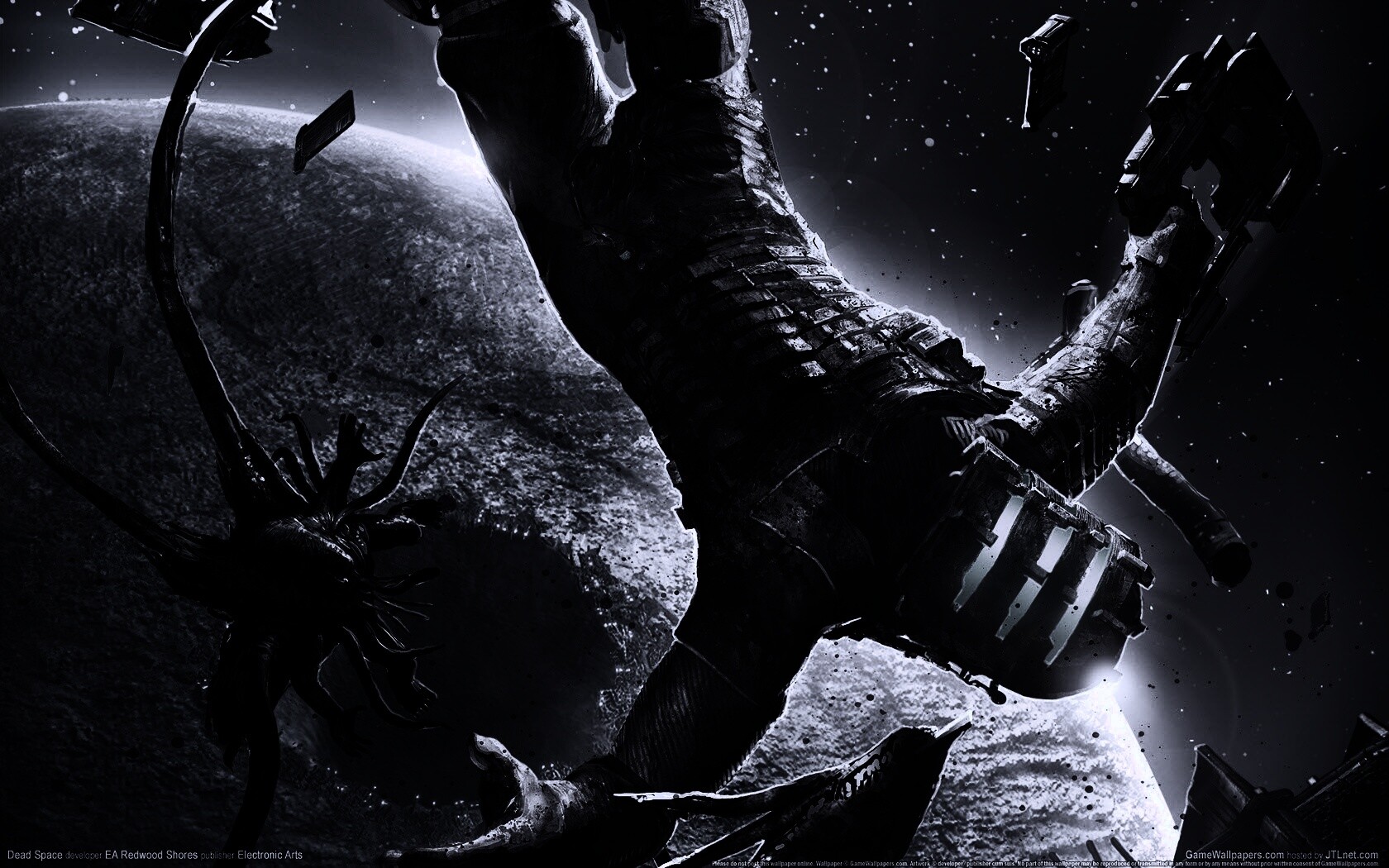 Айзек в космосе обои