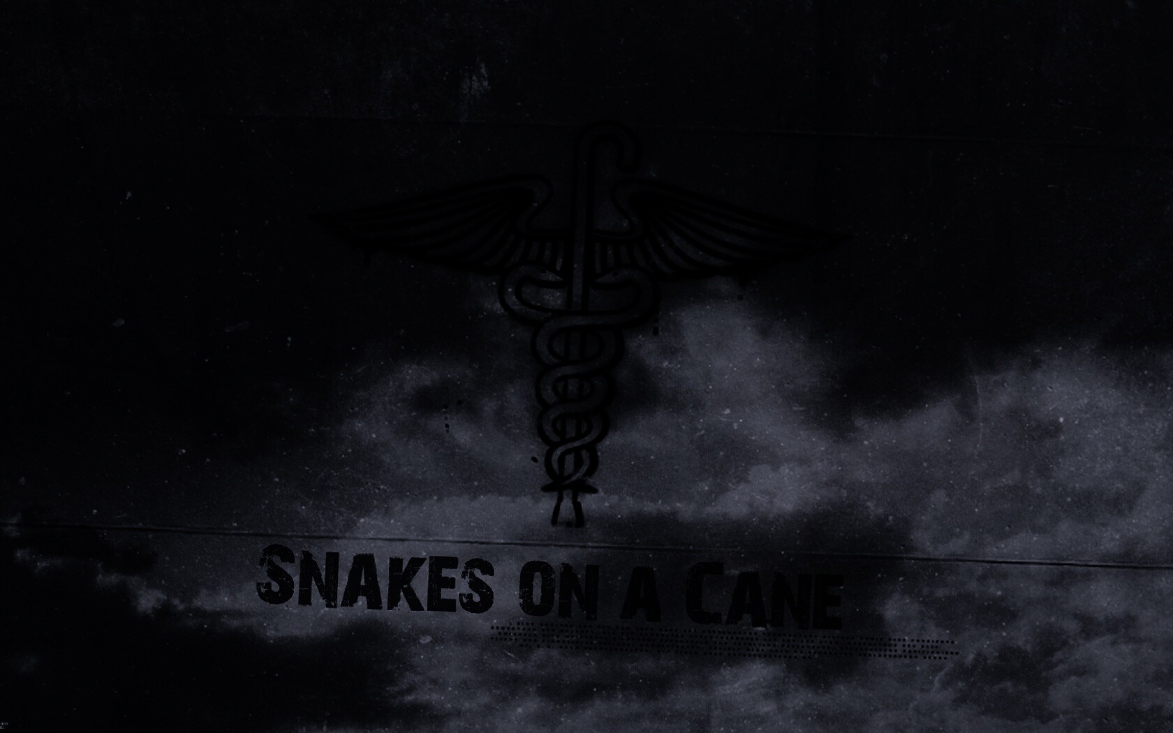 Змеи на трости обои