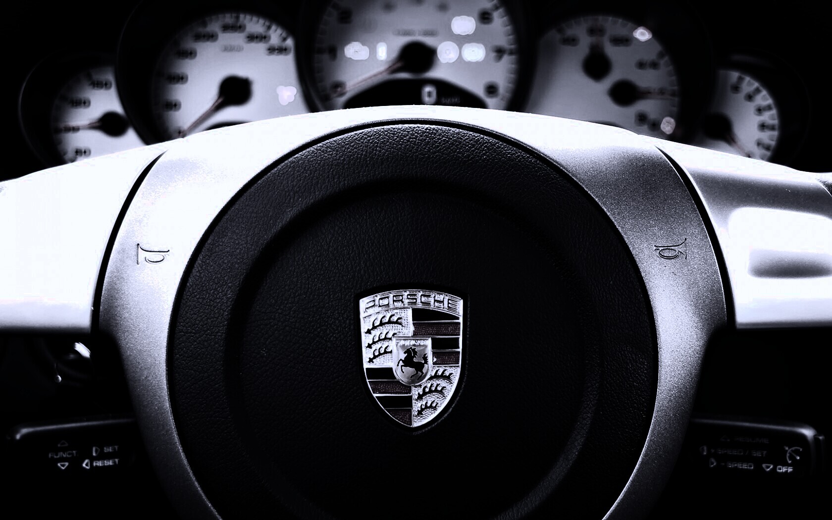 Руль Porshe обои