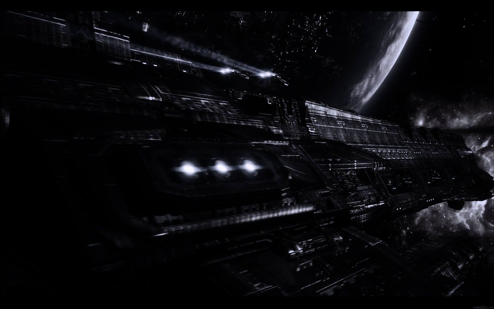 Космический корабль обои