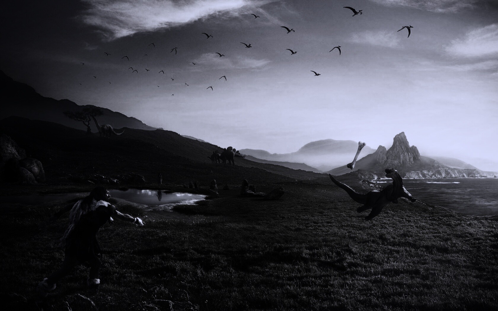 Доисторические игры обои