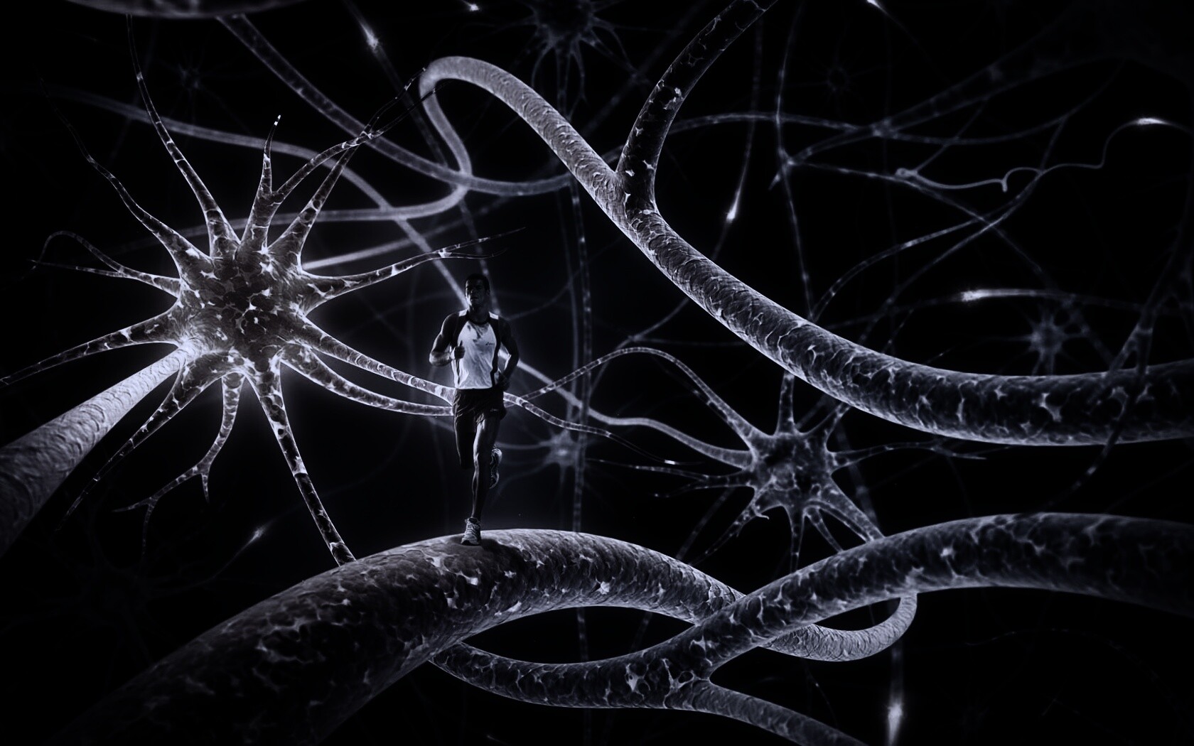 Бег мыслей обои