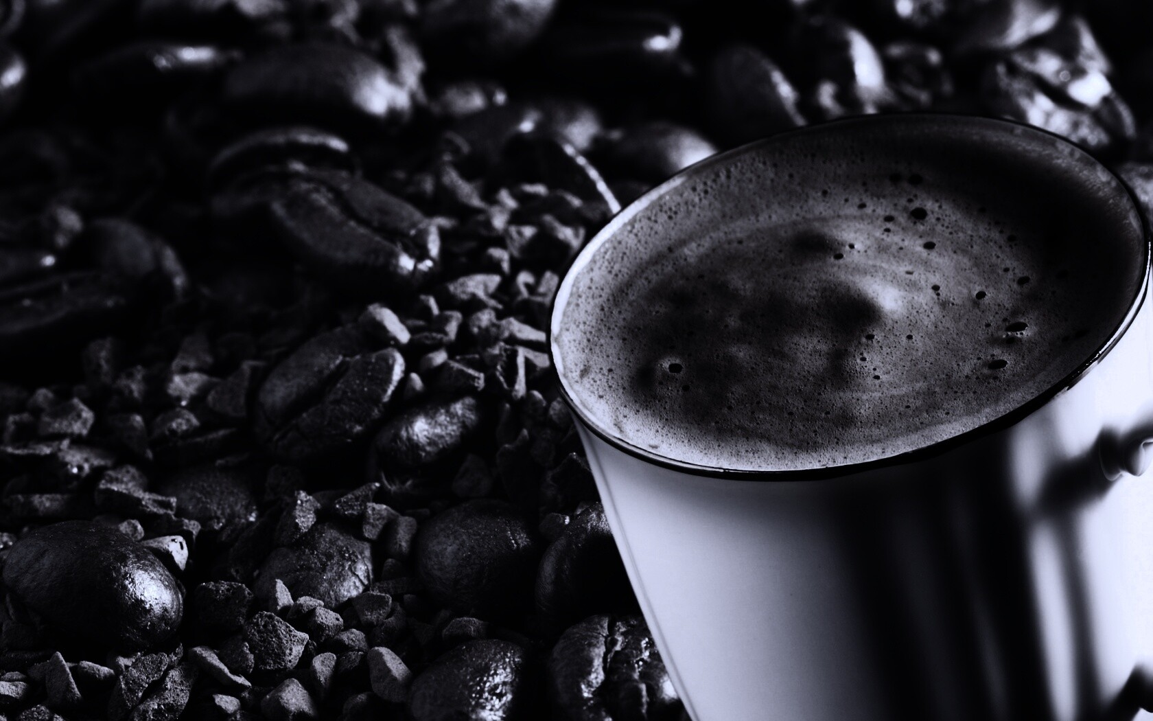 Кружка заварного кофе обои