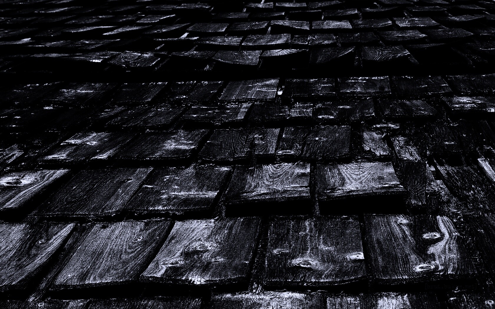 Деревянная крыша обои