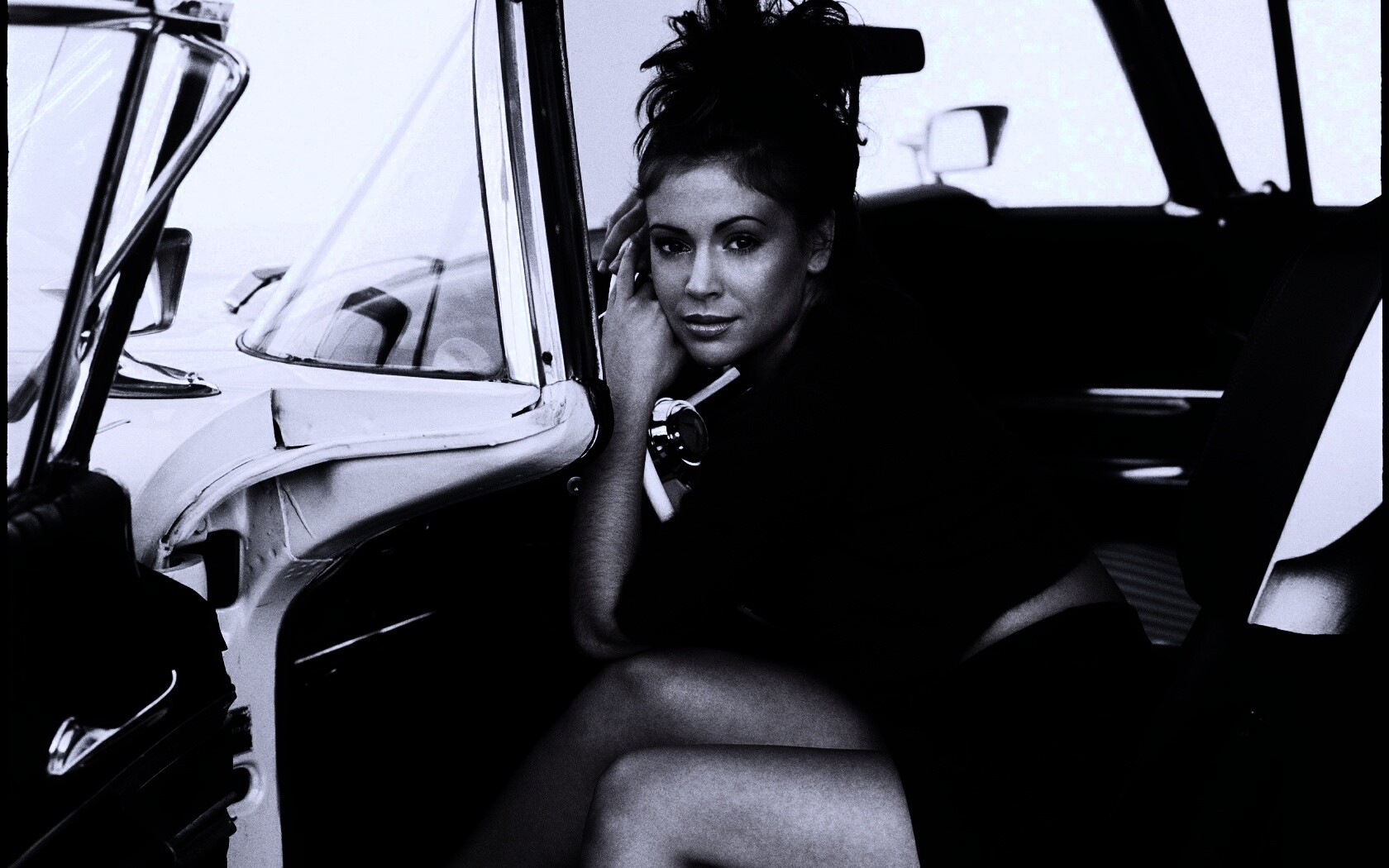 Алиса Милано обои