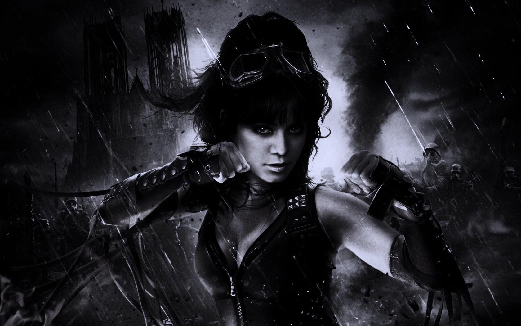 Blondie из фильма "Запрещенный прием" обои