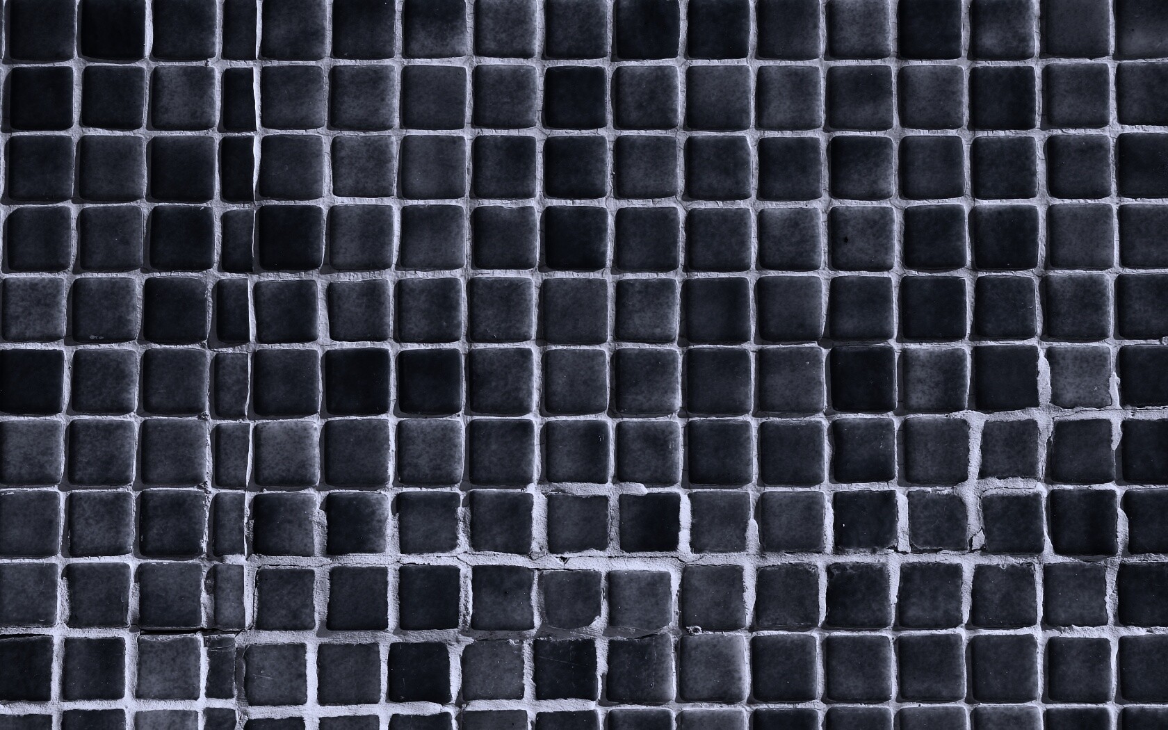 Мелкая голубая плитка обои