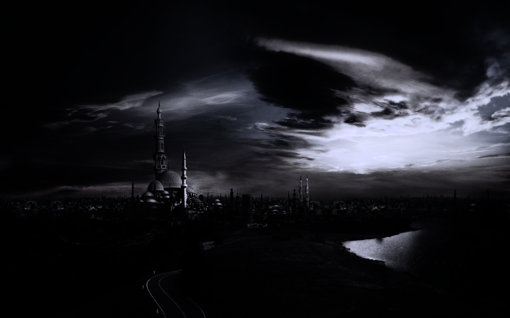 Город минаретов обои