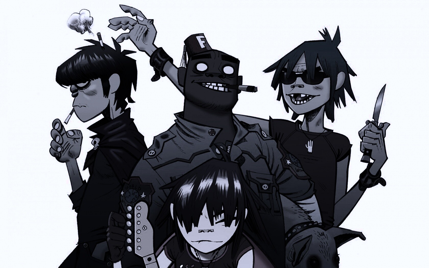 Gorillaz обои
