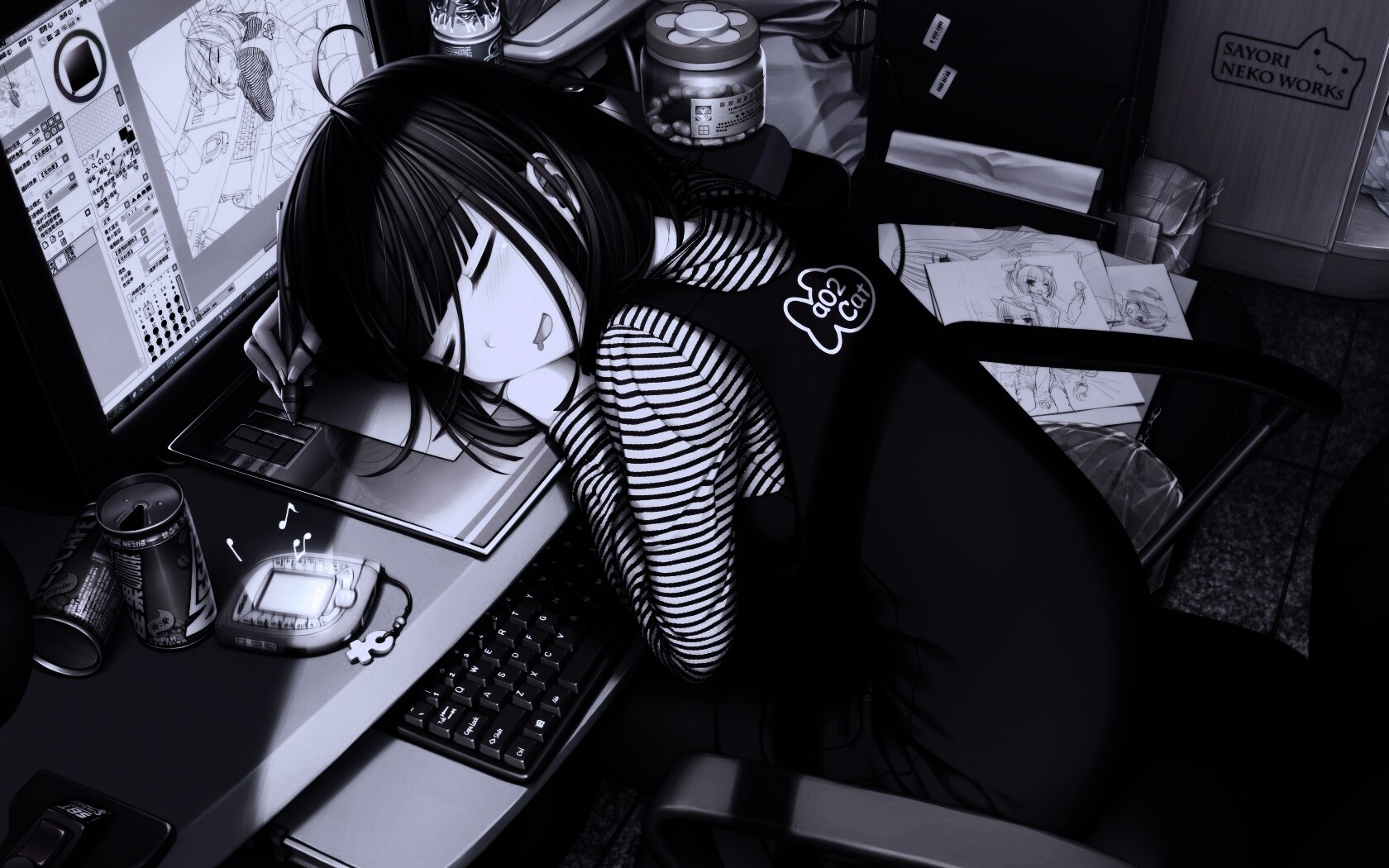 Нарисовать самого себя обои