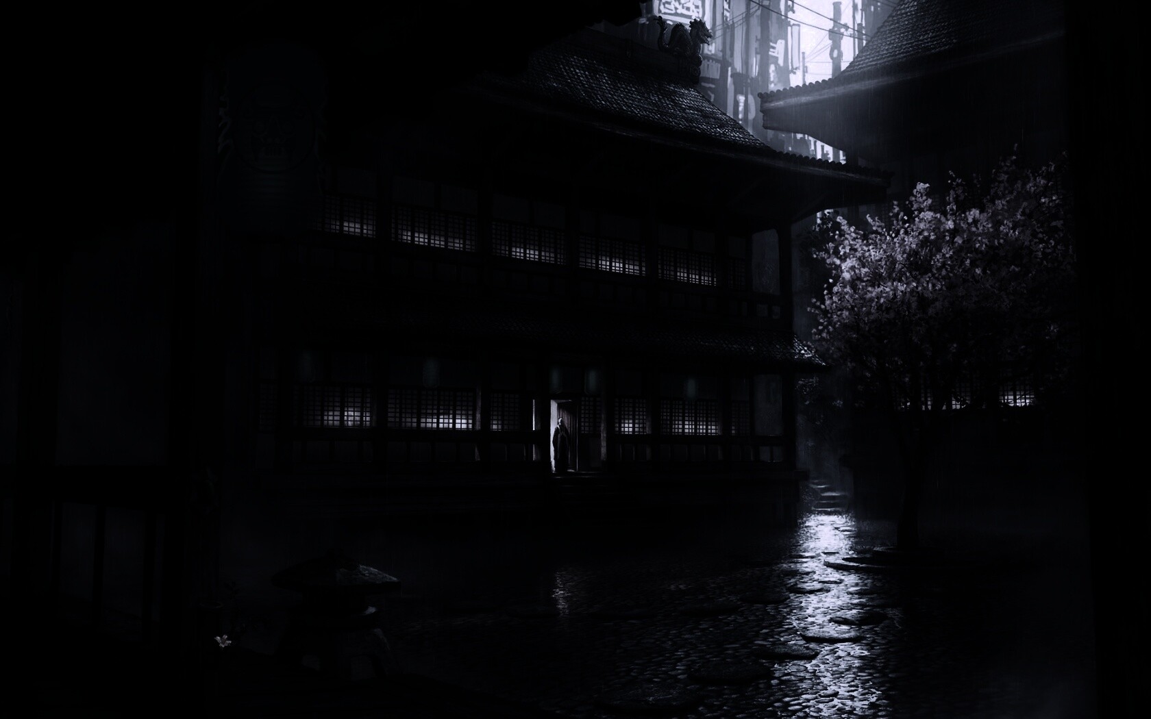 На пороге обои