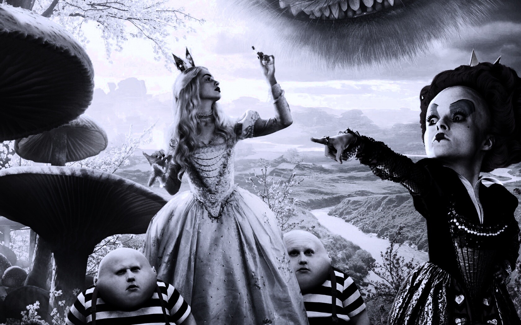 Персонажи из "Алиса в стране Чудес" обои