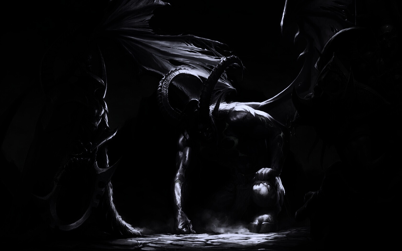 Иллидан из War Craft обои