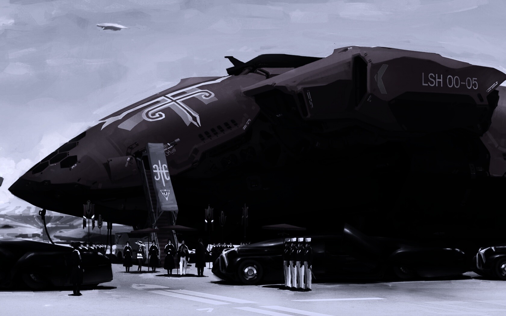 Встреча инопланетных гостей обои