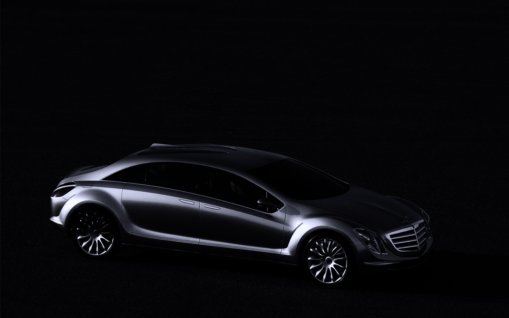 Концептуальный мерседес обои