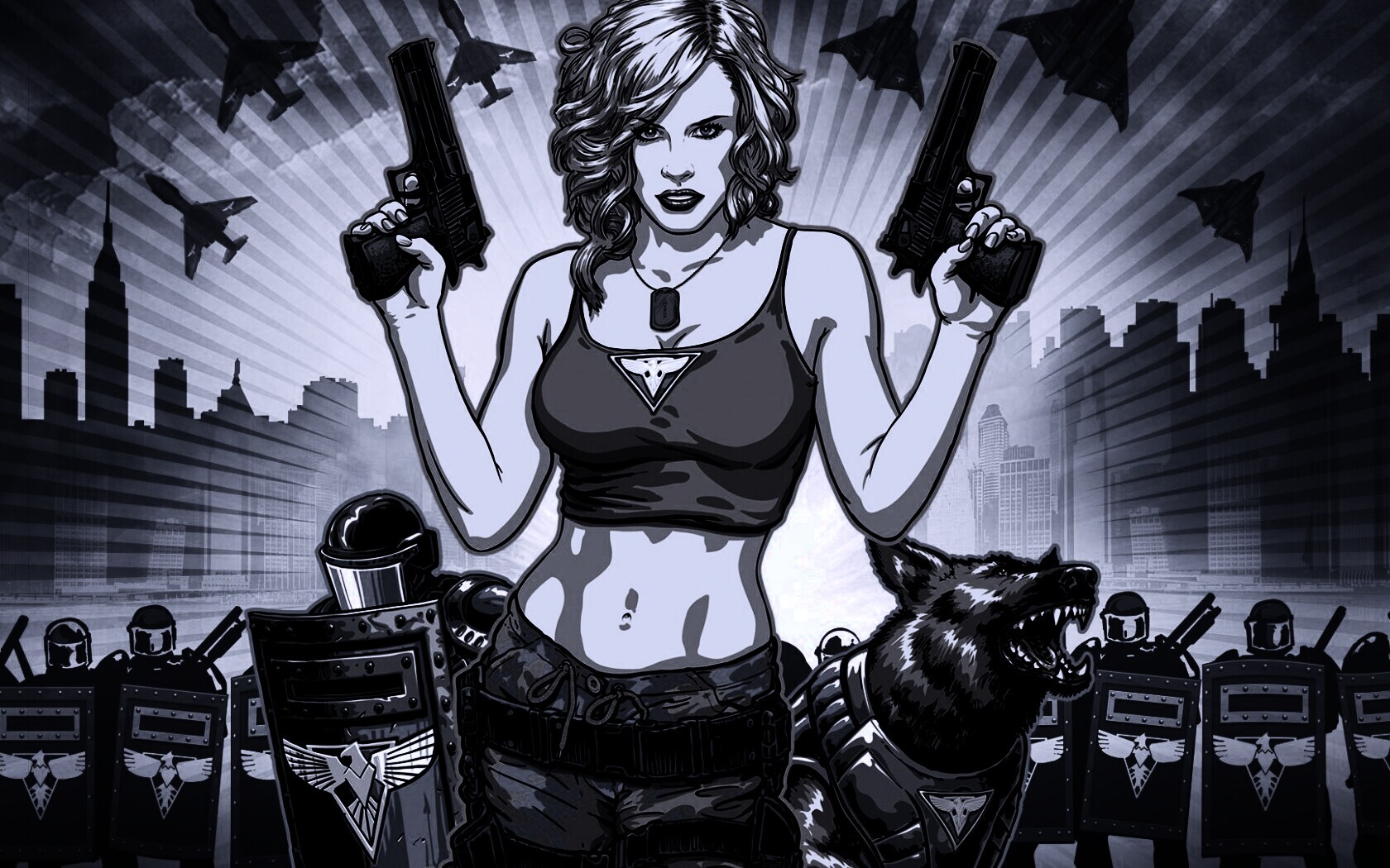 Таня из Red Alert 3 обои