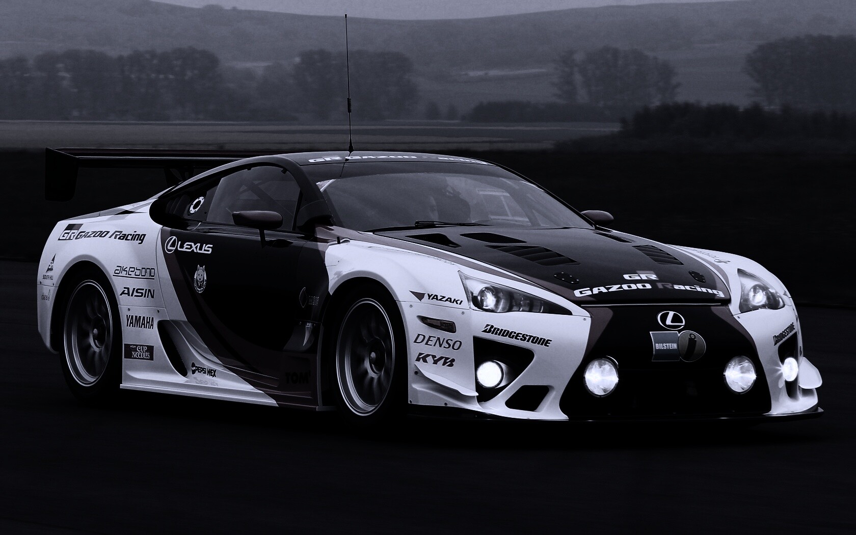 Гоночный Лексус обои
