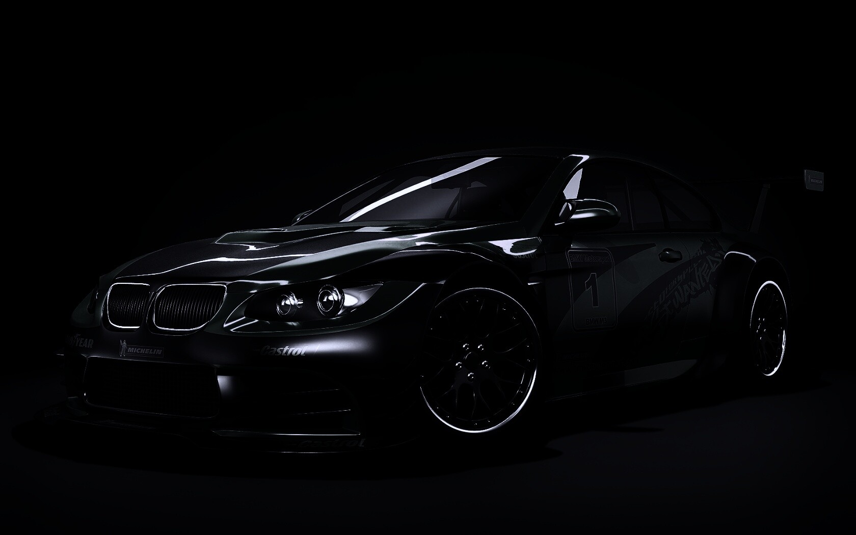 Гоночный BMW M3 обои