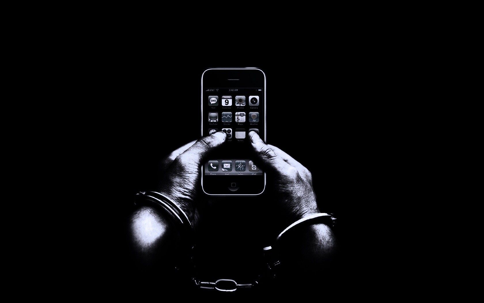 Ты раб своего iPhone обои