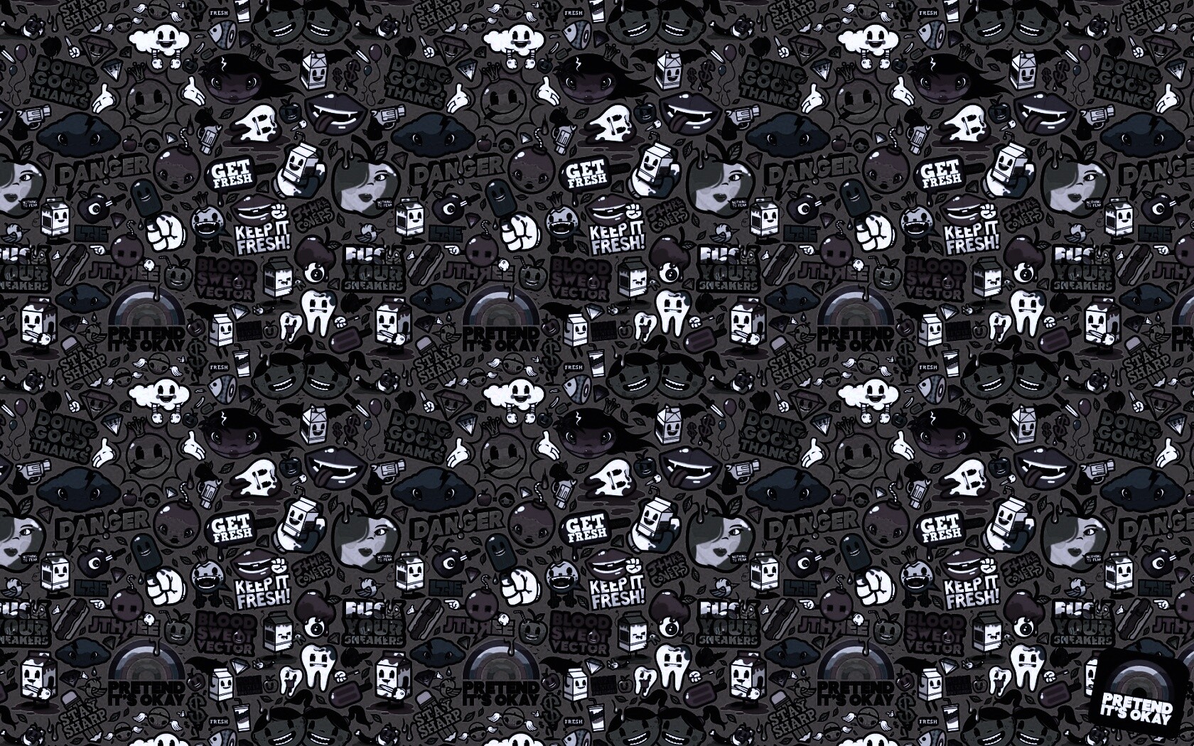 Притворись что всё ОК обои