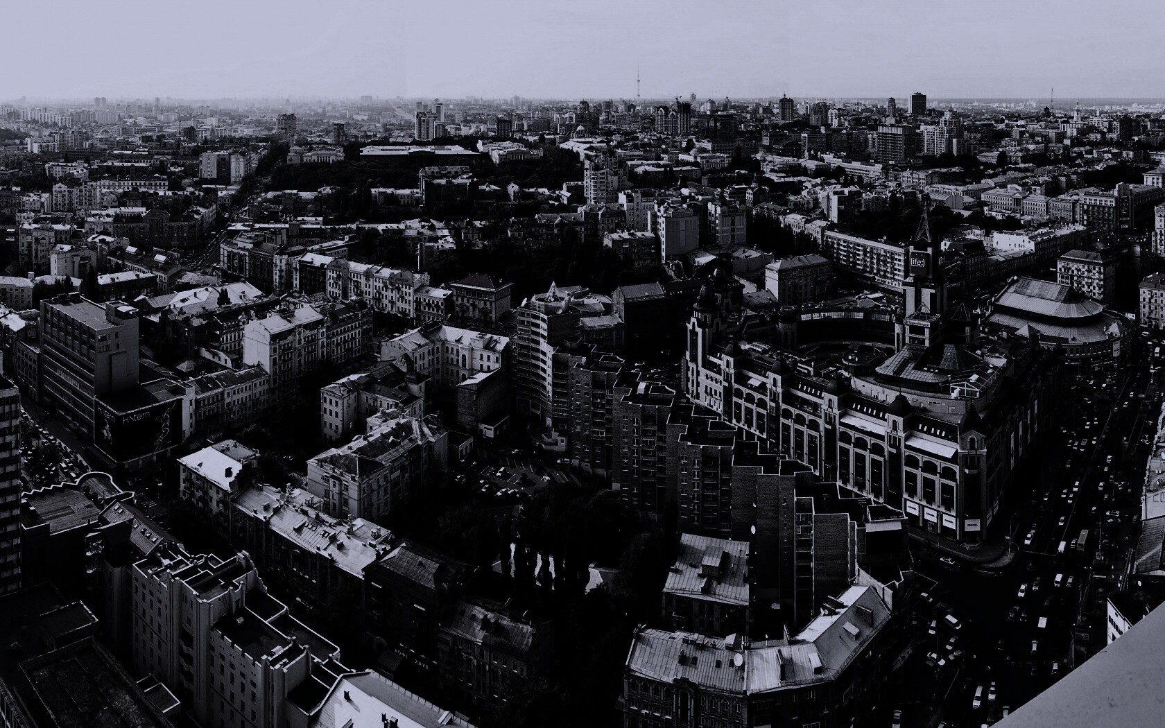 Киевская панорама обои