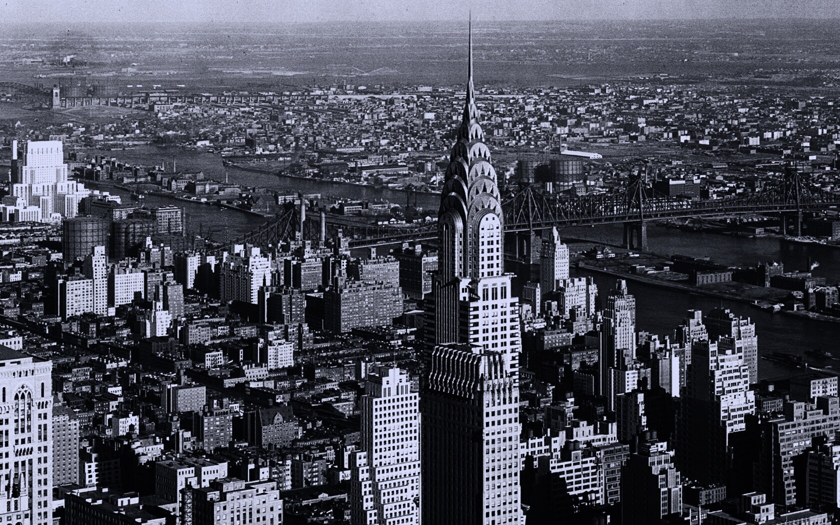 Панорама Нью-Йорка обои