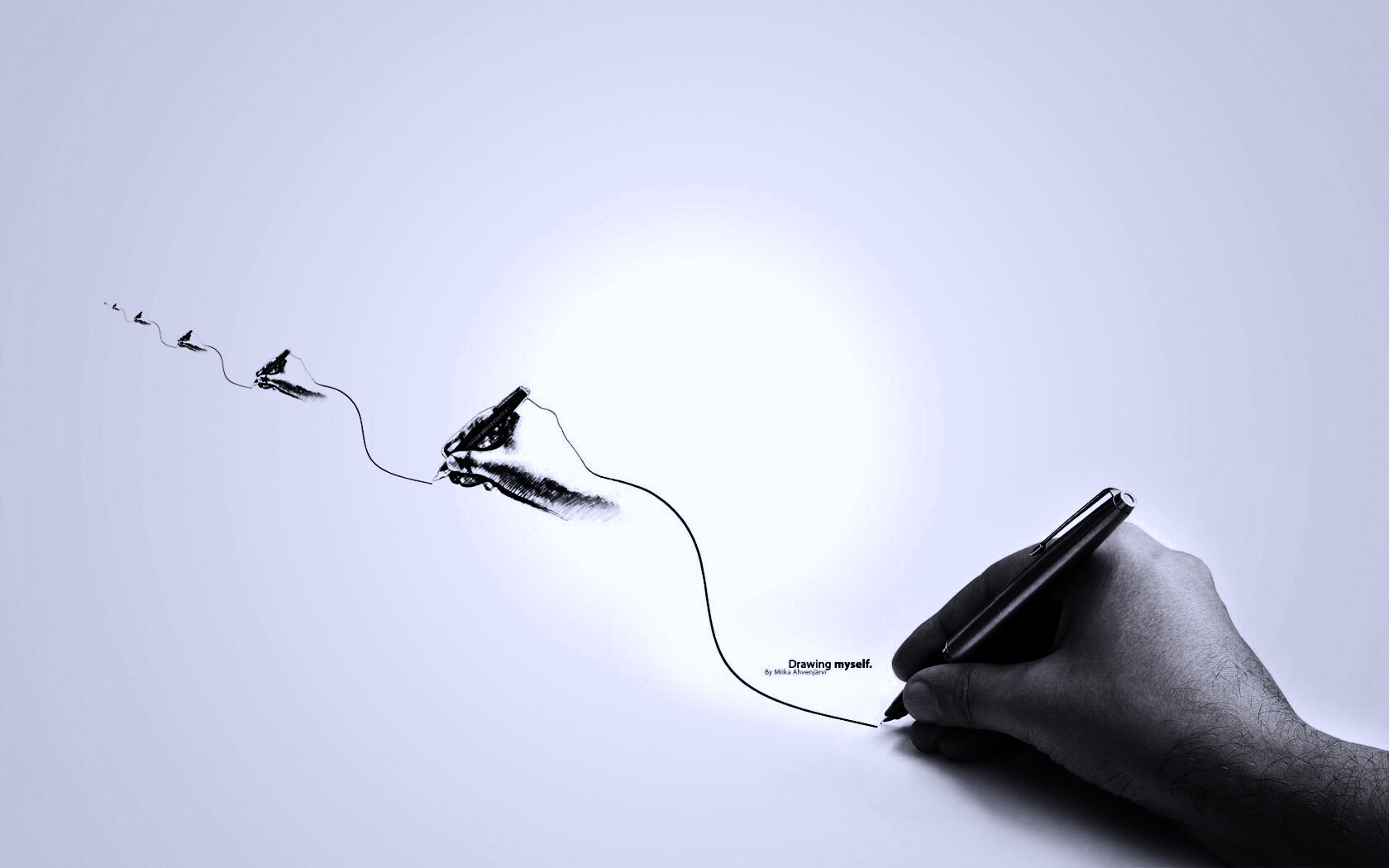 Рисунок - рекурсия обои